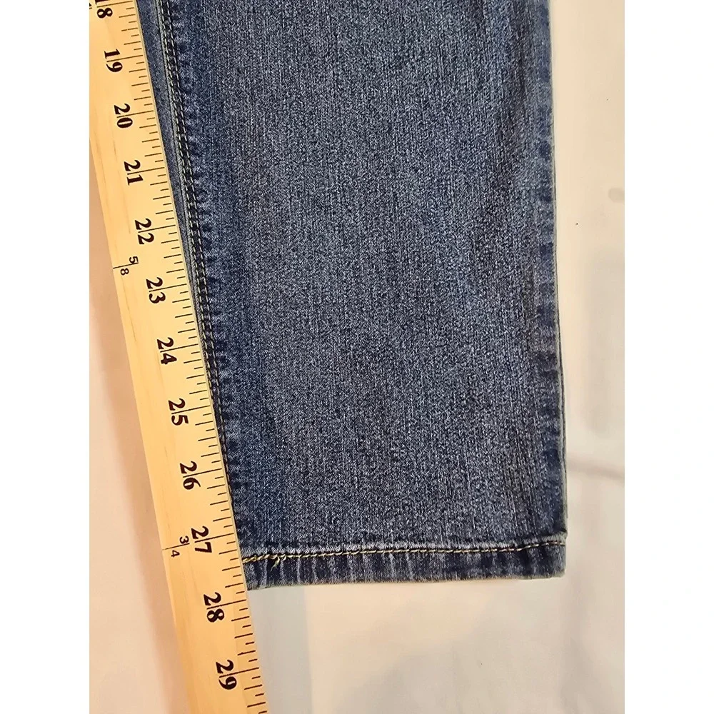 A3 Denim Skinny‎ Jeans Women's Size 20W Embellished Waist Blue Stretch New